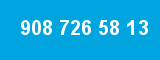 908 726 58 13
